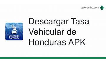 Tasa Vehicular Honduras for Android - Download the APK from Habererciyes